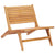 vidaXL Garden Chair With Footrest Solid Teak Wood | SKU: 49366 | Barcode: 8719883853246