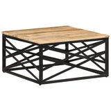 vidaXL Coffee Table 68x68x35 cm Solid Mango Wood | SKU: 287364 | Barcode: 8719883853987