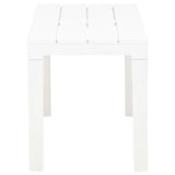 vidaXL Garden Benches 2 pcs White Plastic | SKU: 48780 | Barcode: 8719883859637