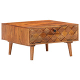 vidaXL Coffee Table 68x68x38 cm Solid Acacia Wood | SKU: 288089 | Barcode: 8719883879307