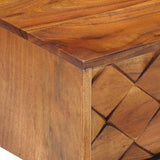 vidaXL Coffee Table 68x68x38 cm Solid Acacia Wood | SKU: 288089 | Barcode: 8719883879307