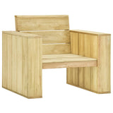 Chair From VidaXL Impregnated Pinewood 4 Piece Garden Lounge Set N2 | SKU: 3053198 | UPC: 8719883889078 | Weight: 216kg
