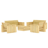 VidaXL 5 Piece Garden Lounge Set Impregnated Pinewood | SKU: 3053200 | UPC: 8719883889092