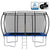 vidaXL Trampoline Set Rectangular 335x244x90 cm 150 kg | SKU: 92452 | Barcode: 8719883909615