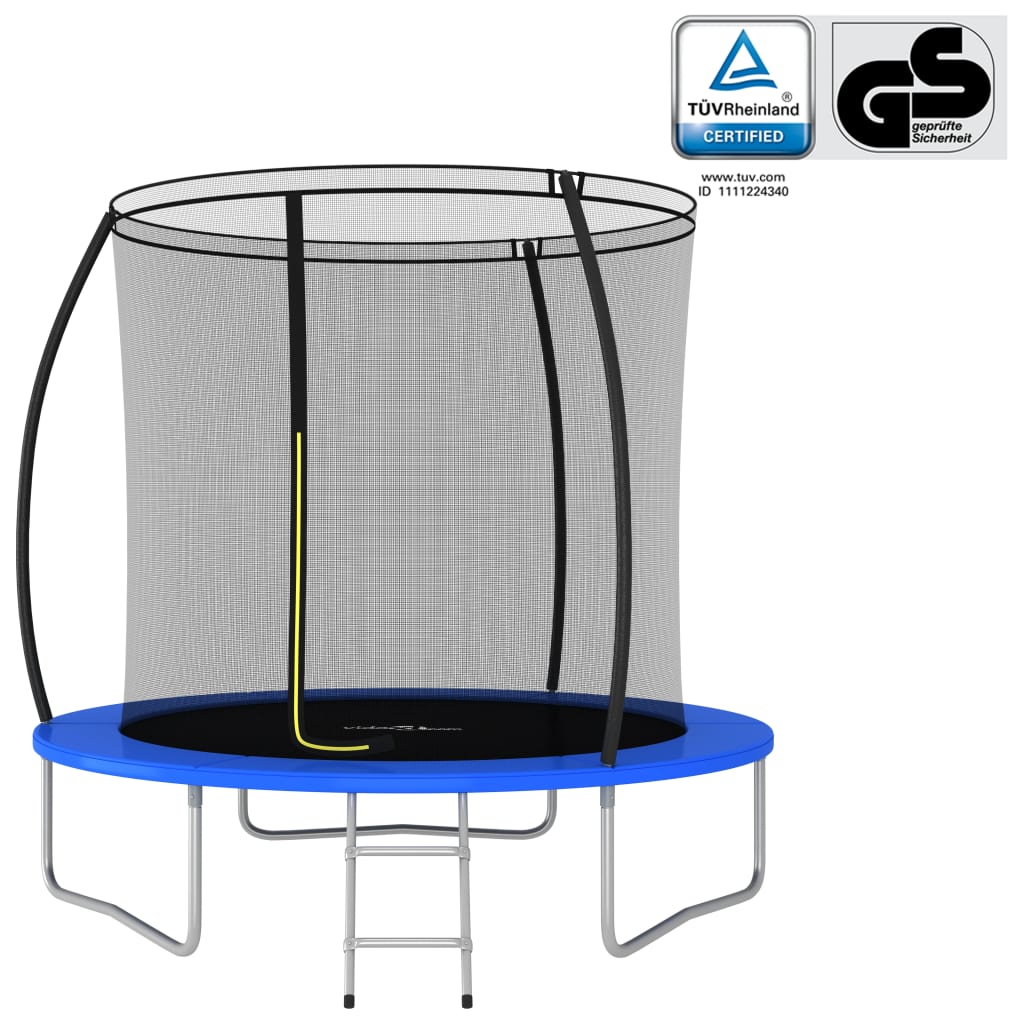 vidaXL Trampoline Set Round 244x55 cm 100 kg | SKU: 92453 | Barcode: 8719883909622