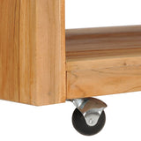 vidaXL Coffee Table 80x80x40 cm Solid Teak Wood | SKU: 288896 | Barcode: 8719883910895