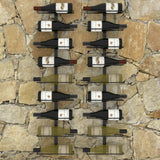 vidaXL Wall Mounted Wine Racks For 18 Bottles 2 pcs Black Iron | SKU: 289562 | Barcode: 8719883979007