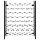 vidaXL Wine Rack For 48 Bottles Black Metal | SKU: 289563 | Barcode: 8719883979014