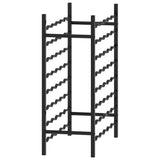 vidaXL Wine Rack For 48 Bottles Black Metal | SKU: 289563 | Barcode: 8719883979014