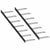 vidaXL Wall Mounted Wine Racks for 14 Bottles 2 pcs Black Metal | SKU: 289565 | Barcode: 8719883979038