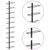 vidaXL Wall Mounted Wine Rack for 10 Bottles Black Metal | SKU: 289566 | Barcode: 8719883979045