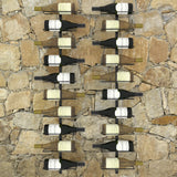 vidaXL Wall Mounted Wine Racks for 20 Bottles 2 pcs Black Metal | SKU: 289567 | Barcode: 8719883979052