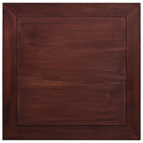 vidaXL Coffee Table Classical Brown 68x68x30 cm Solid Mahogany Wood | SKU: 288825 | Barcode: 8719883996318