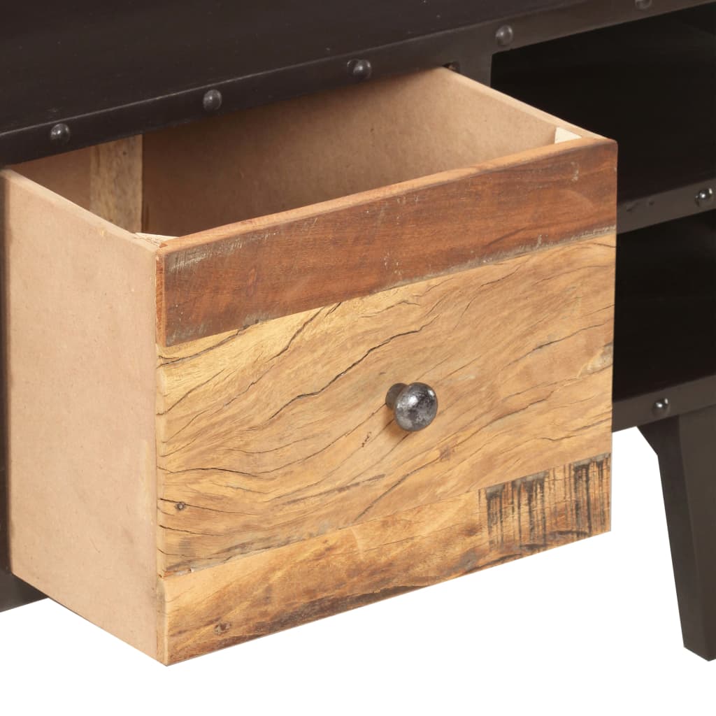 vidaXL Coffee Table 100x50x45 cm Solid Reclaimed Wood | SKU: 287857 | Barcode: 8719883996523
