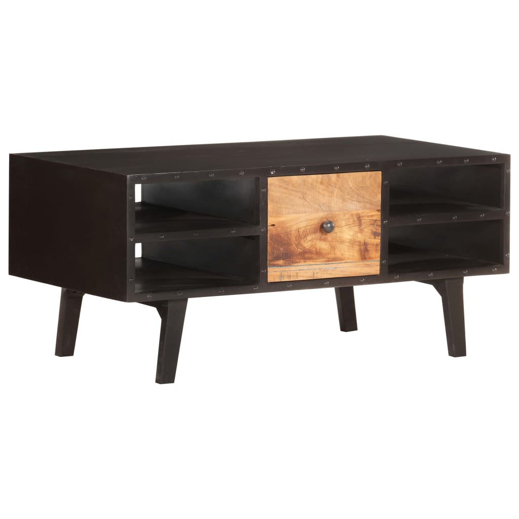 vidaXL Coffee Table 100x50x45 cm Solid Reclaimed Wood | SKU: 287857 | Barcode: 8719883996523