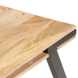 vidaXL Coffee Table 114x65x40 cm Solid Mango Wood | SKU: 288118 | Barcode: 8719883996929