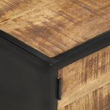 vidaXL Coffee Table 105x50x35 cm Rough Mango Wood | SKU: 288471 | Barcode: 8719883997001