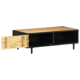 vidaXL Coffee Table 105x50x35 cm Rough Mango Wood | SKU: 288471 | Barcode: 8719883997001