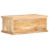 vidaXL Coffee Table 90x50x35 cm Solid Mango Wood and Natural Cane | SKU: 289089 | Barcode: 8719883998275