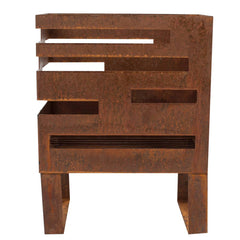 RedFire Madison Fire Basket In Rust Steel | SKU: 429044 | UPC: 8719956291487