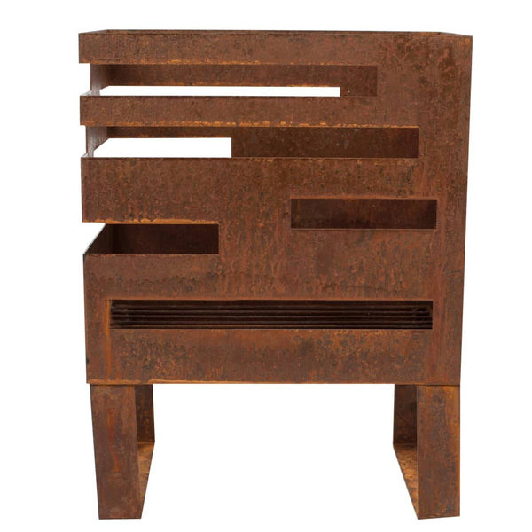 RedFire Madison Fire Basket In Rust Steel | SKU: 429044 | UPC: 8719956291487