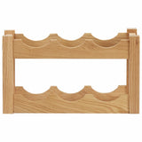 vidaXL Wine Rack For 6 Bottles 37x21x21 cm Solid Oak Wood | SKU: 289201 | Barcode: 8720286020807