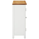 vidaXL Wine Cabinet 80x32x80 cm Solid Oak Wood | SKU: 289210 | Barcode: 8720286020890