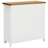 vidaXL Wine Cabinet 80x32x80 cm Solid Oak Wood | SKU: 289210 | Barcode: 8720286020890