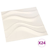 vidaXL 24 pcs Wall Panels 3D 0.5x0.5 m 6 m² N1 | SKU: 146290 | Barcode: 8720286022269