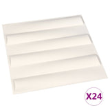 vidaXL 24 pcs Wall Panels 3D 0.5x0.5 m 6 m² N2 | SKU: 146292 | Barcode: 8720286022283