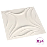 vidaXL 24 pcs Wall Panels 3D 0.5x0.5 m 6 m² N4 | SKU: 146298 | Barcode: 8720286022344