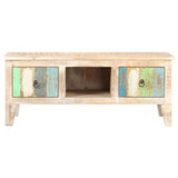 vidaXL Coffee Table 100x55x40 cm Rough Acacia Wood | SKU: 320235 | Barcode: 8720286060506