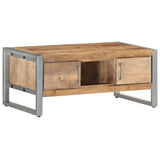 vidaXL Coffee Table 95x50x40 cm Rough Mango Wood | SKU: 323489 | Barcode: 8720286066423