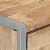vidaXL Coffee Table 95x50x40 cm Rough Mango Wood | SKU: 323489 | Barcode: 8720286066423