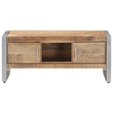 vidaXL Coffee Table 95x50x40 cm Rough Mango Wood | SKU: 323489 | Barcode: 8720286066423