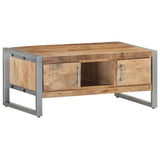 vidaXL Coffee Table 95x50x40 cm Rough Mango Wood | SKU: 323489 | Barcode: 8720286066423