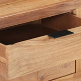 vidaXL Coffee Table 90x50x40 cm Solid Acacia Wood With Live Edges | SKU: 323520 | Barcode: 8720286066737