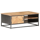 vidaXL Coffee Table 90x50x35 cm Solid Acacia Wood | SKU: 323526 | Barcode: 8720286066799