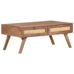 vidaXL Coffee Table 100x60x40 cm Solid Mango Wood | SKU: 323599 | Barcode: 8720286068656