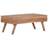 vidaXL Coffee Table 100x60x40 cm Solid Mango Wood | SKU: 323599 | Barcode: 8720286068656