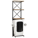 vidaXL Tractor Wine Cabinet White 49x31x170 cm Rough Mango Wood | SKU: 320487 | Barcode: 8720286070321