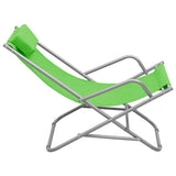 vidaXL Rocking Chairs 2 pcs Steel Green | SKU: 310339 | Barcode: 8720286072899