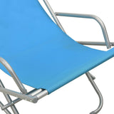 vidaXL Rocking Chairs 2 pcs Steel Blue | SKU: 310340 | Barcode: 8720286072905