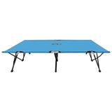 vidaXL Two Person Folding Sun Lounger Blue Steel | SKU: 310352 | Barcode: 8720286073025