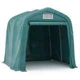 vidaXL Garage Tent PVC 2.4x2.4 m Green | SKU: 3056431 | Barcode: 8720286083505
