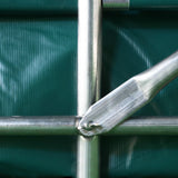 vidaXL Garage Tent PVC 2.4x2.4 m Green | SKU: 3056431 | Barcode: 8720286083505