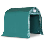 vidaXL Garage Tent PVC 2.4x2.4 m Green | SKU: 3056431 | Barcode: 8720286083505