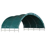 vidaXL Livestock Tent PVC 3.7x3.7 m Green | SKU: 3056433 | Barcode: 8720286083529