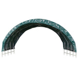 vidaXL Livestock Tent PVC 3.7x3.7 m Green | SKU: 3056433 | Barcode: 8720286083529