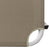 vidaXL Sun Lounger Aluminium And Textilene Taupe | SKU: 310527 | Barcode: 8720286086803